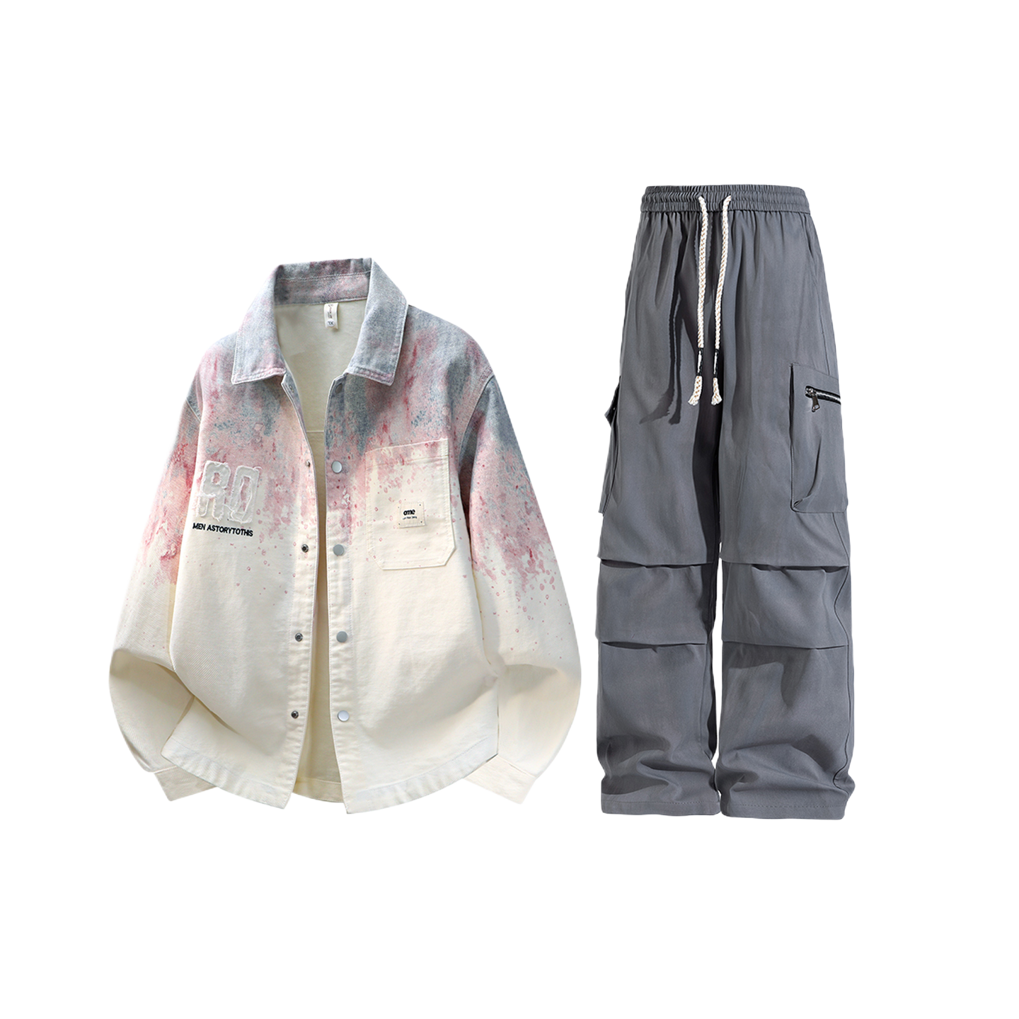Loose lapel coat