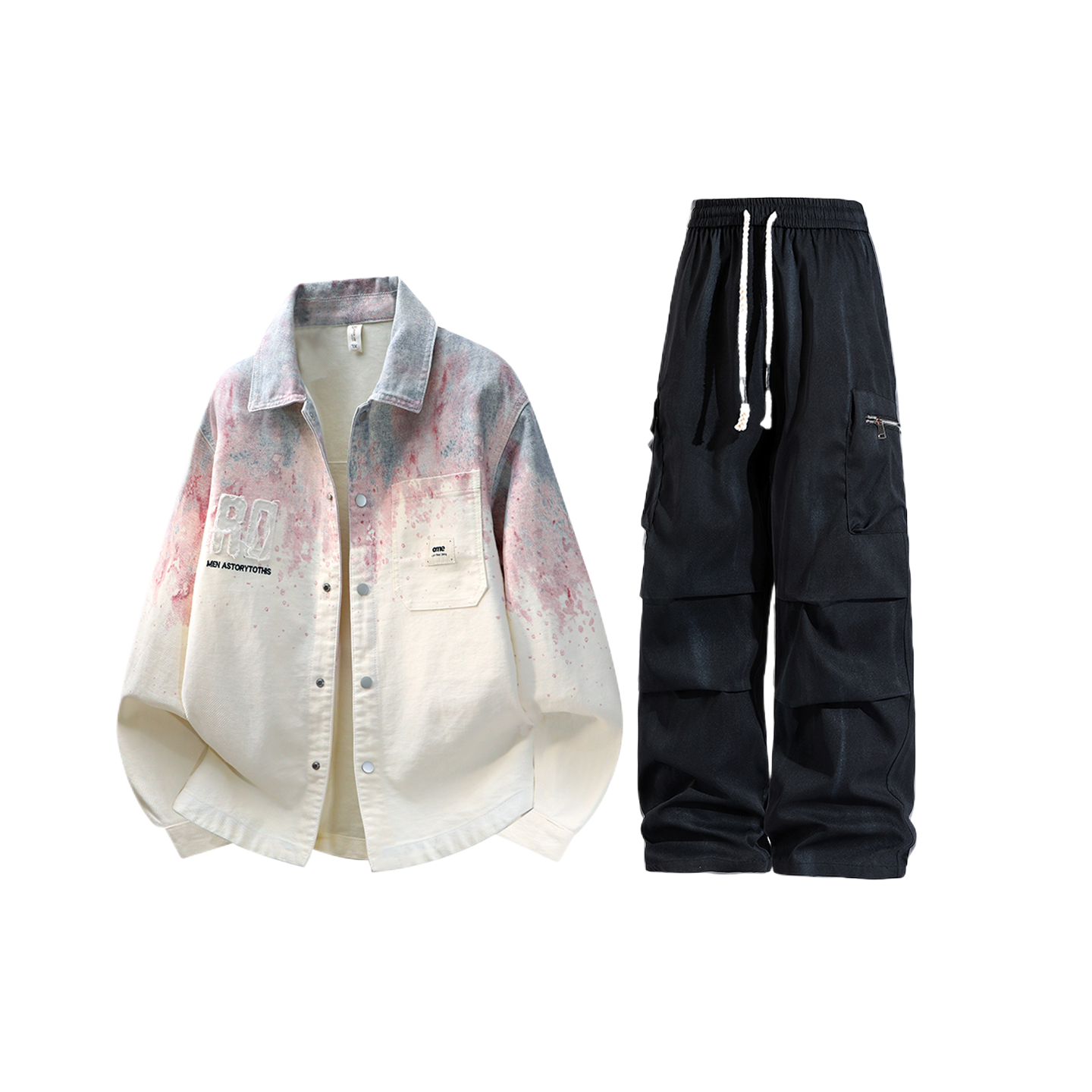Loose lapel coat
