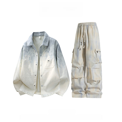 Loose lapel coat