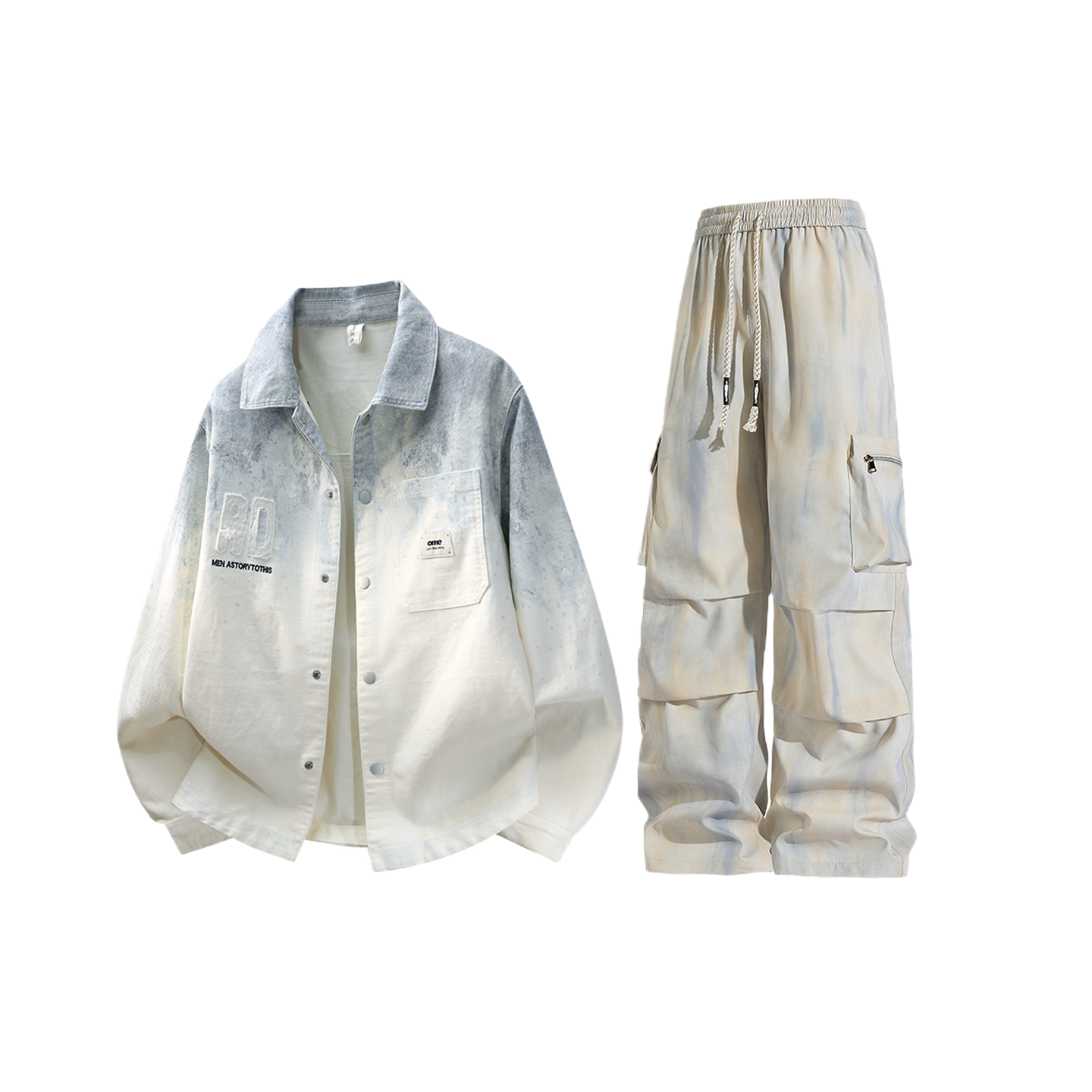Loose lapel coat