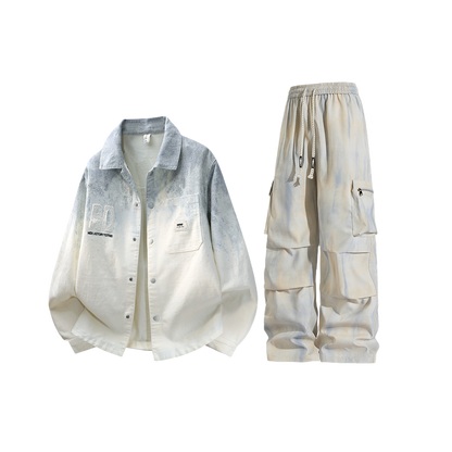 Loose lapel coat
