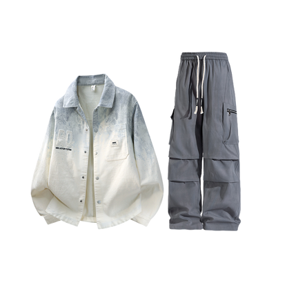 Loose lapel coat