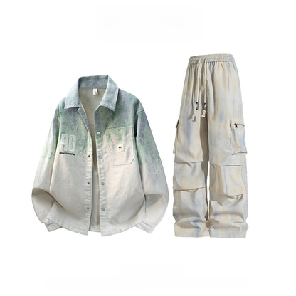 Loose lapel coat