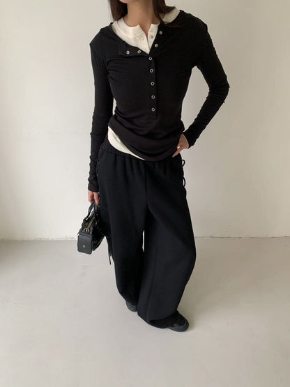Loose Lazy Wide Leg Pants