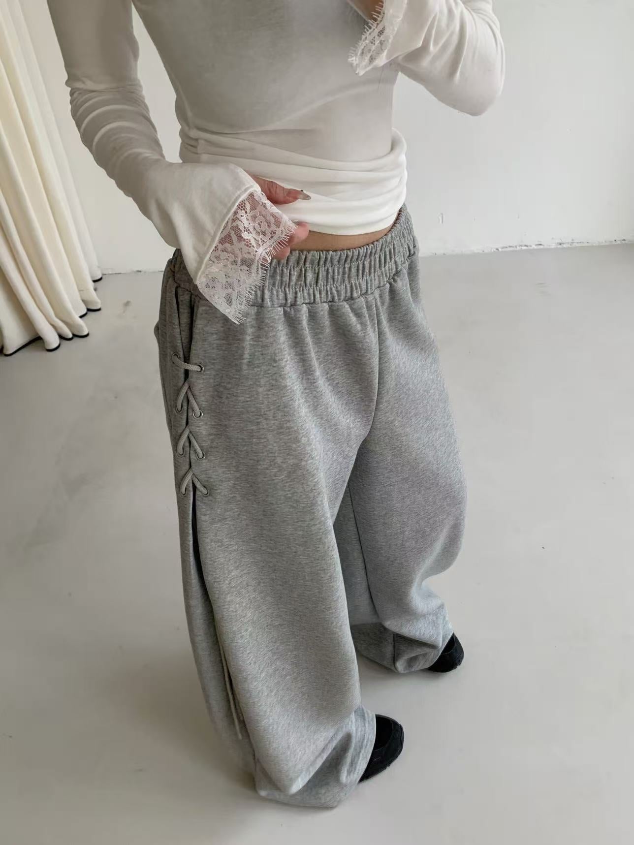 Loose Lazy Wide Leg Pants