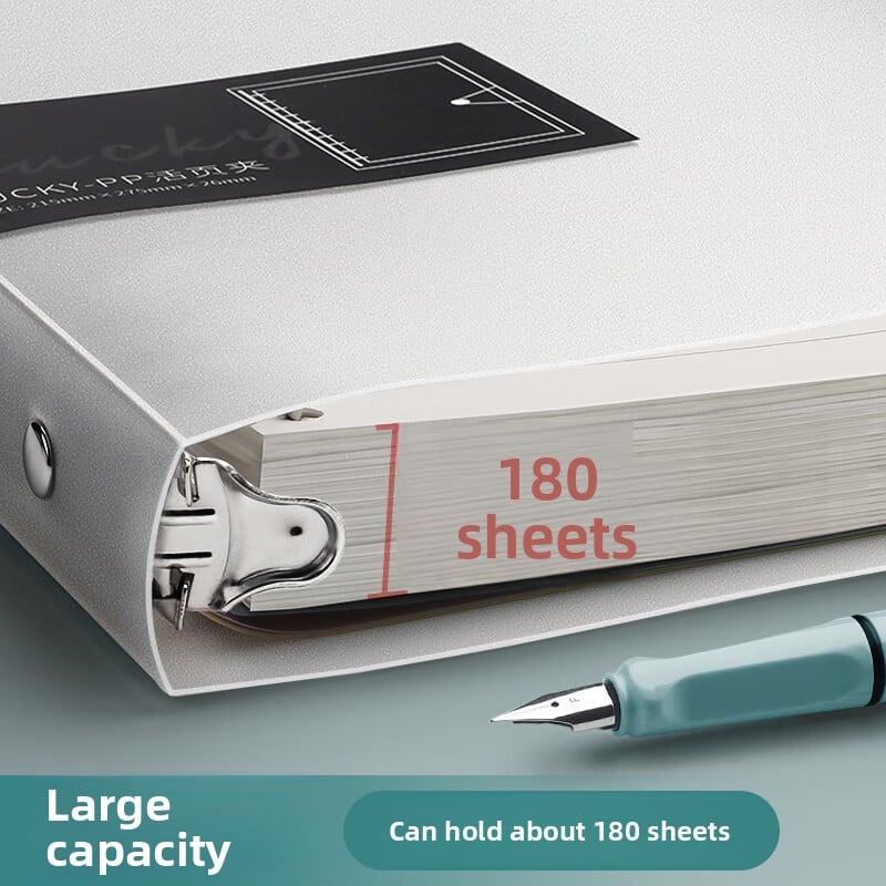 Loose-Leaf Book Student Notebook