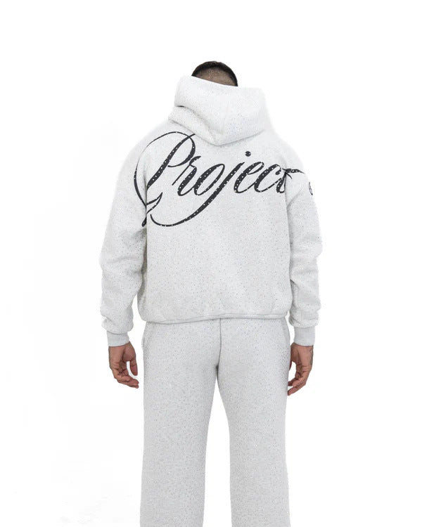 Loose men's and women's sweatshirt autumn and winter sets