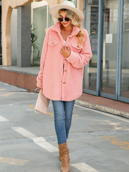 Loose Plush Jacket