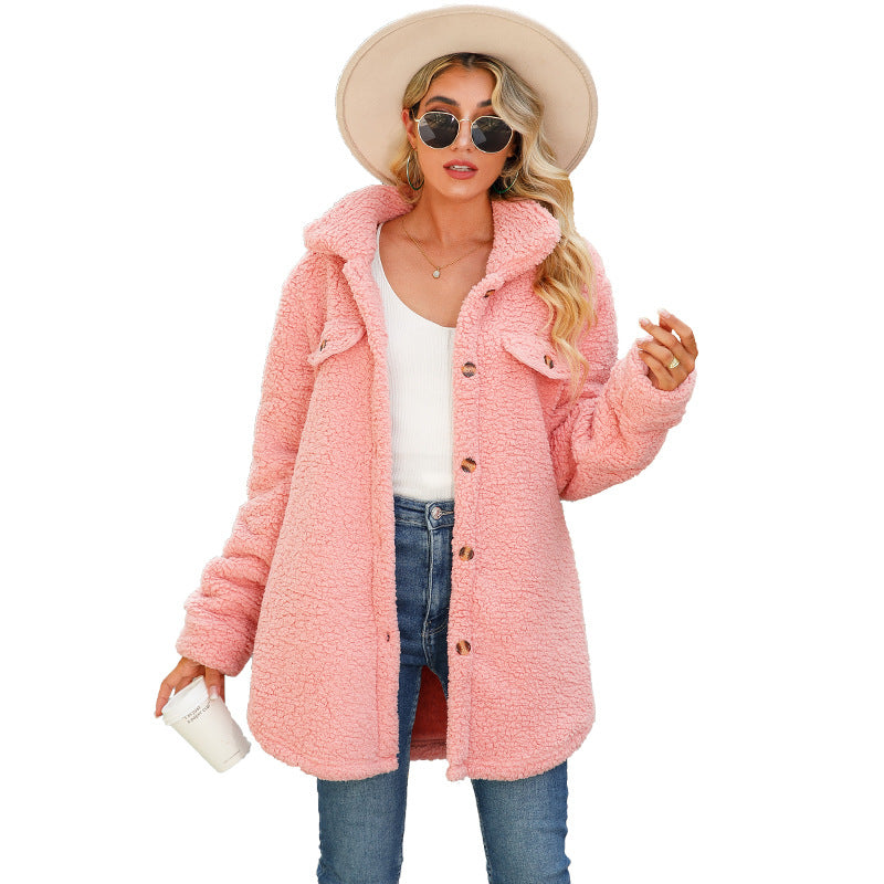 Loose Plush Jacket