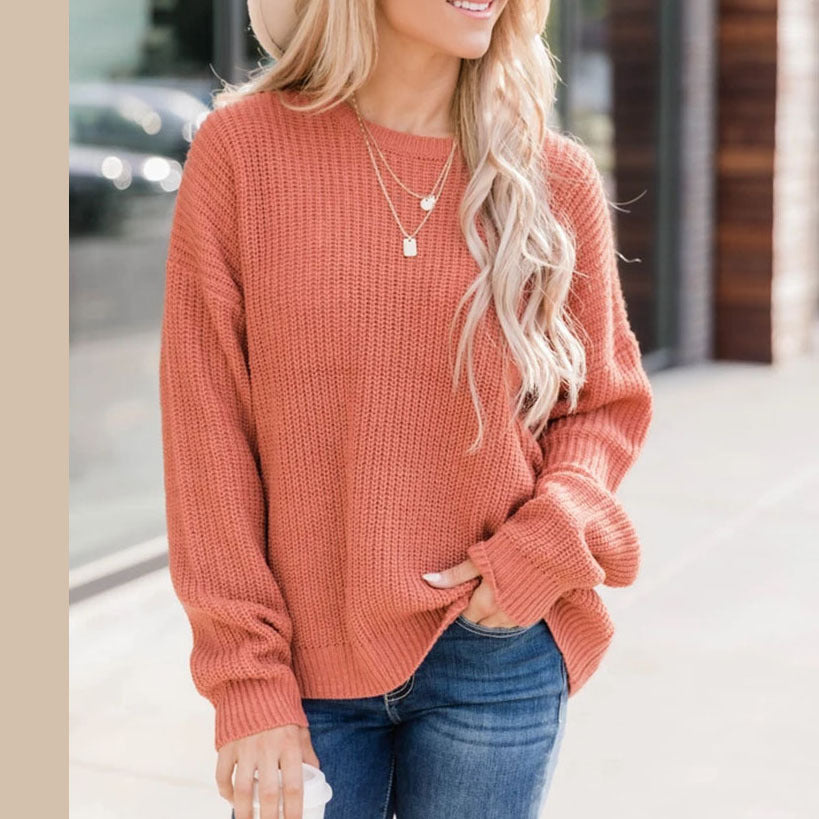 Loose Pullover Sweater