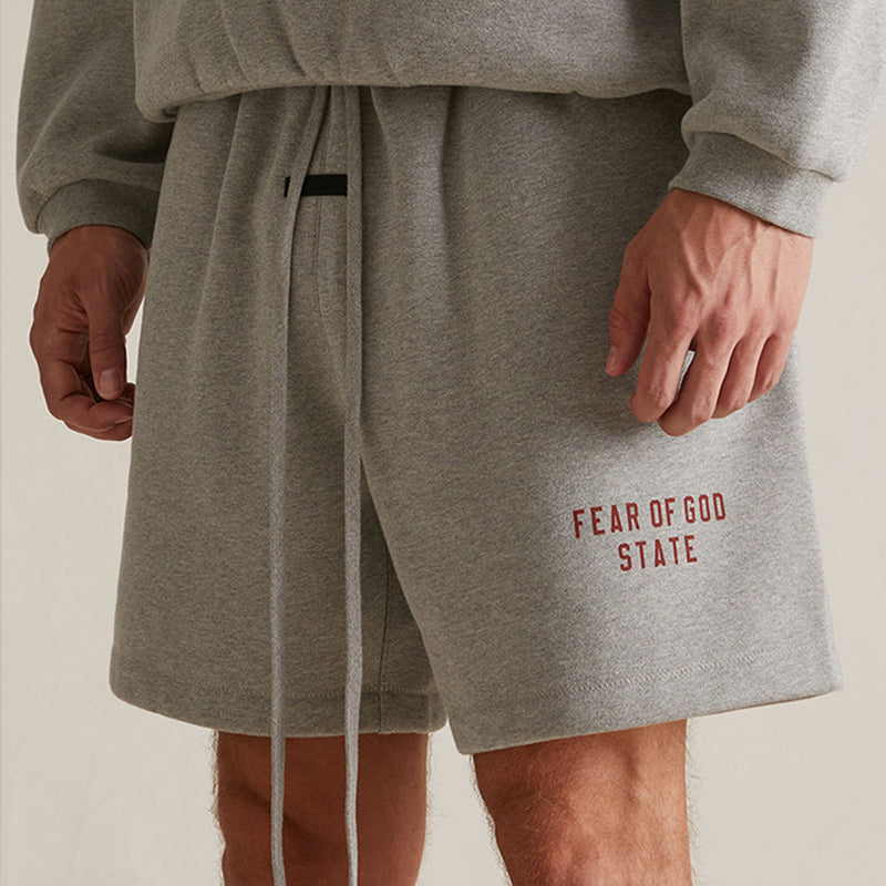 Loose pure cotton shorts for men
