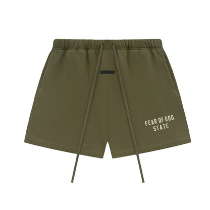 Loose pure cotton shorts for men