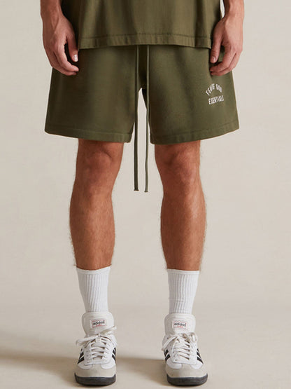 Loose pure cotton shorts for men