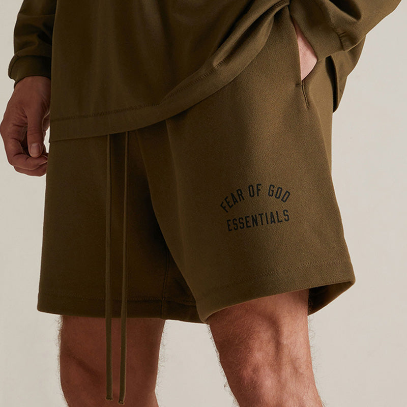 Loose pure cotton shorts for men