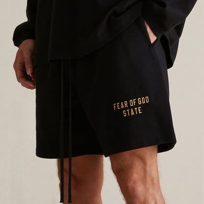 Loose pure cotton shorts for men