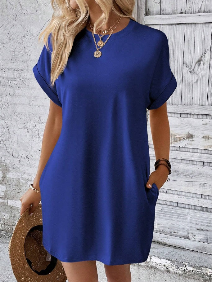 Loose Round Neck Dress