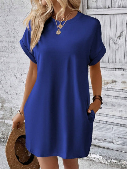 Loose Round Neck Dress