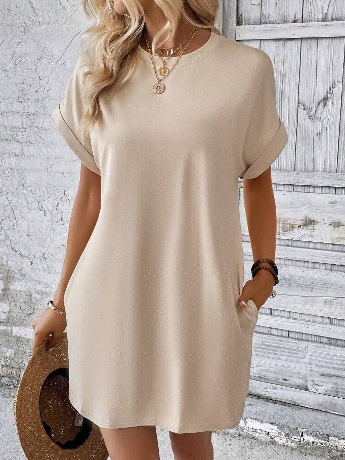 Loose Round Neck Dress