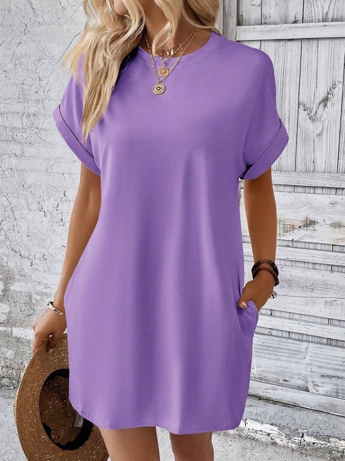 Loose Round Neck Dress