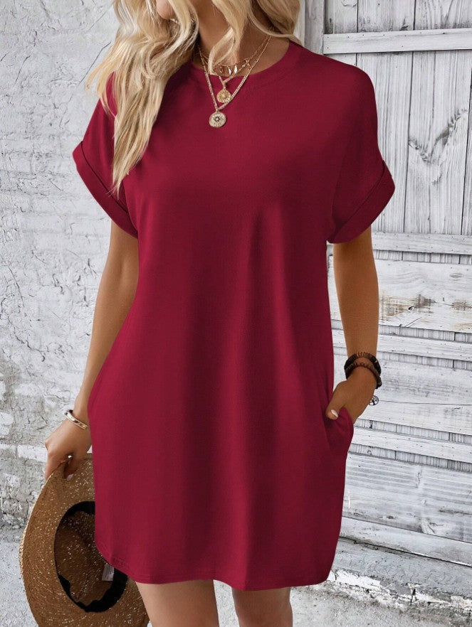Loose Round Neck Dress