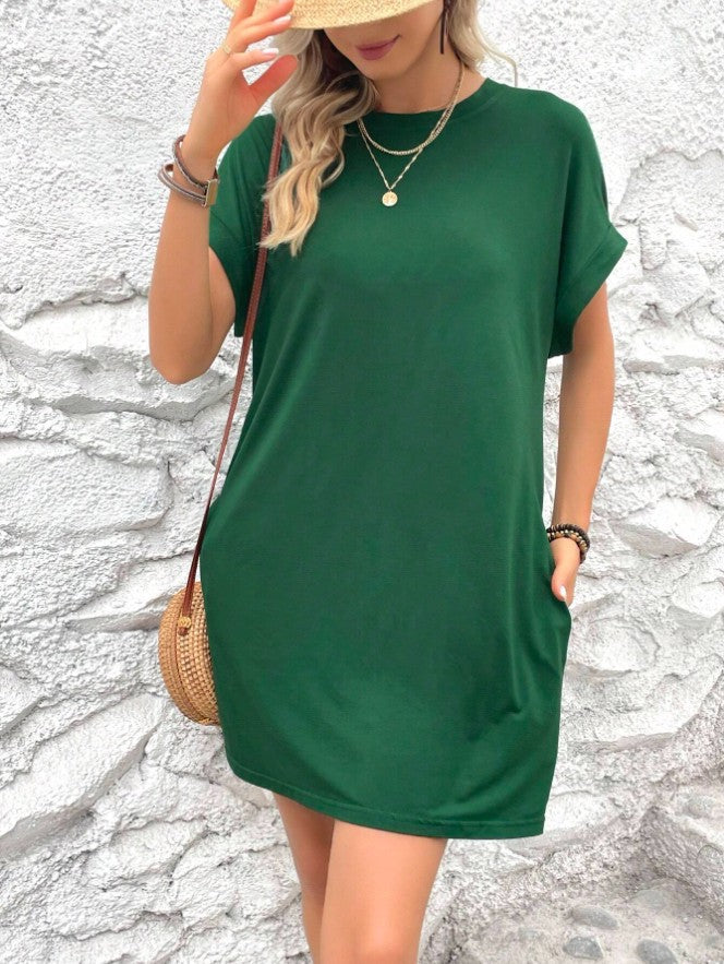 Loose Round Neck Dress