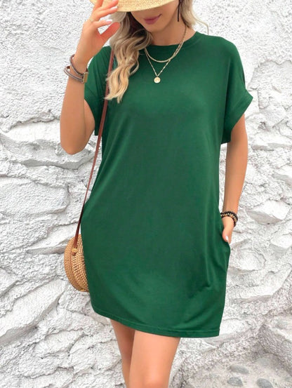 Loose Round Neck Dress