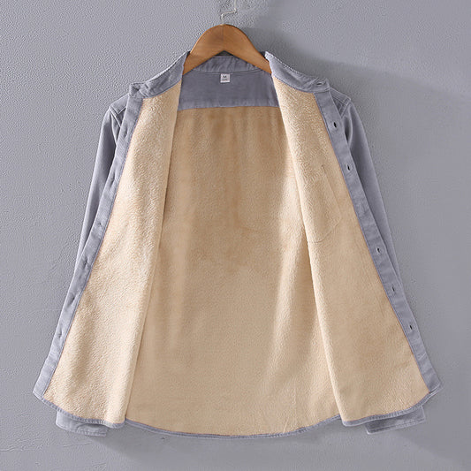 loose shirt jacket