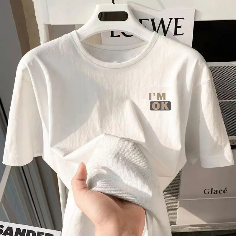Loose Short Sleeve T-Shirt Unisex Printed