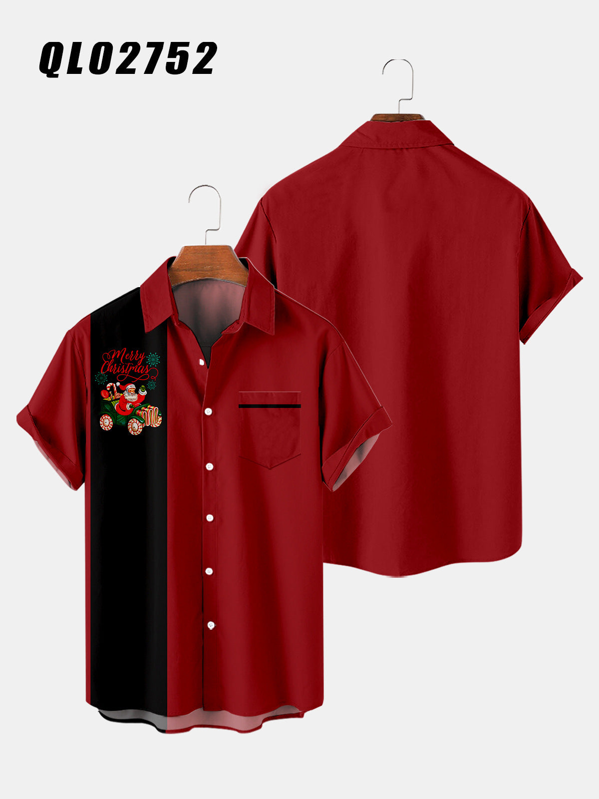 Loose short-sleeved shirt