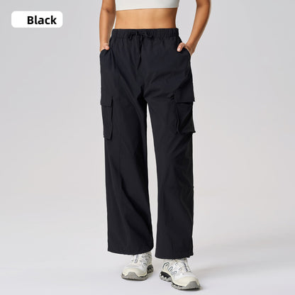 Loose Straight-Leg Workwear Casual Pants for Women
