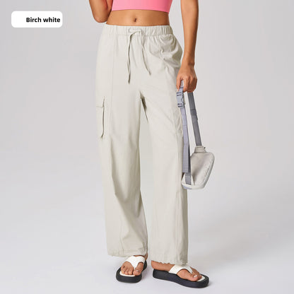 Loose Straight-Leg Workwear Casual Pants for Women