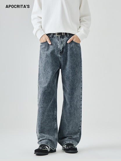 Loose Straight Long Pants