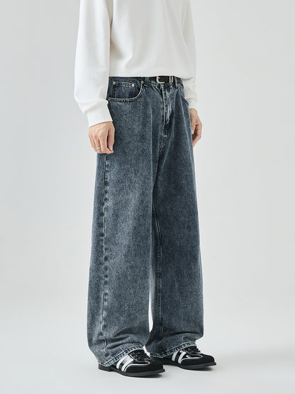 Loose Straight Long Pants