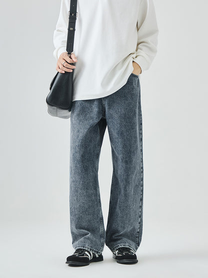 Loose Straight Long Pants