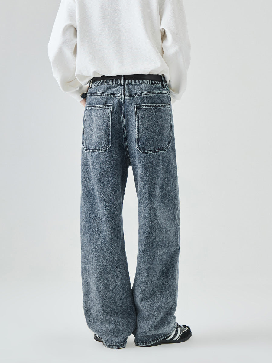 Loose Straight Long Pants