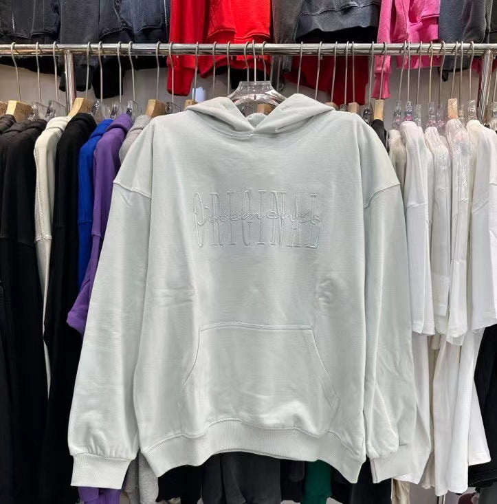 Loose t-shirt hoodie for both men and women