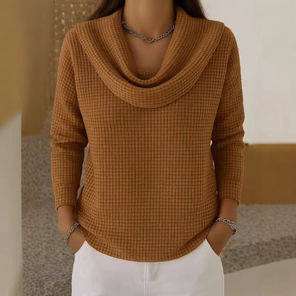 Loose waffle sleeveless top
