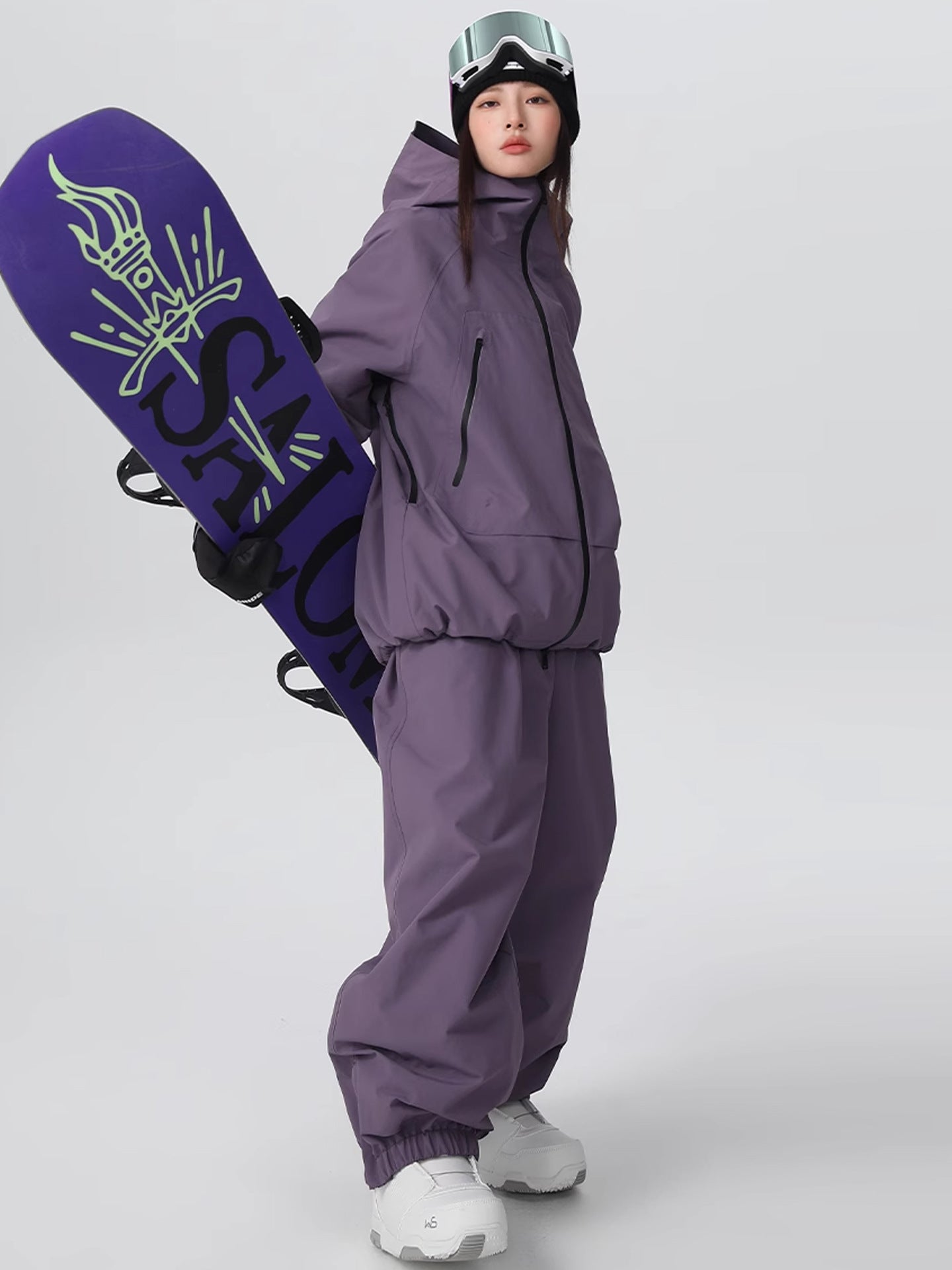 Loose Waterproof Ski Jacket