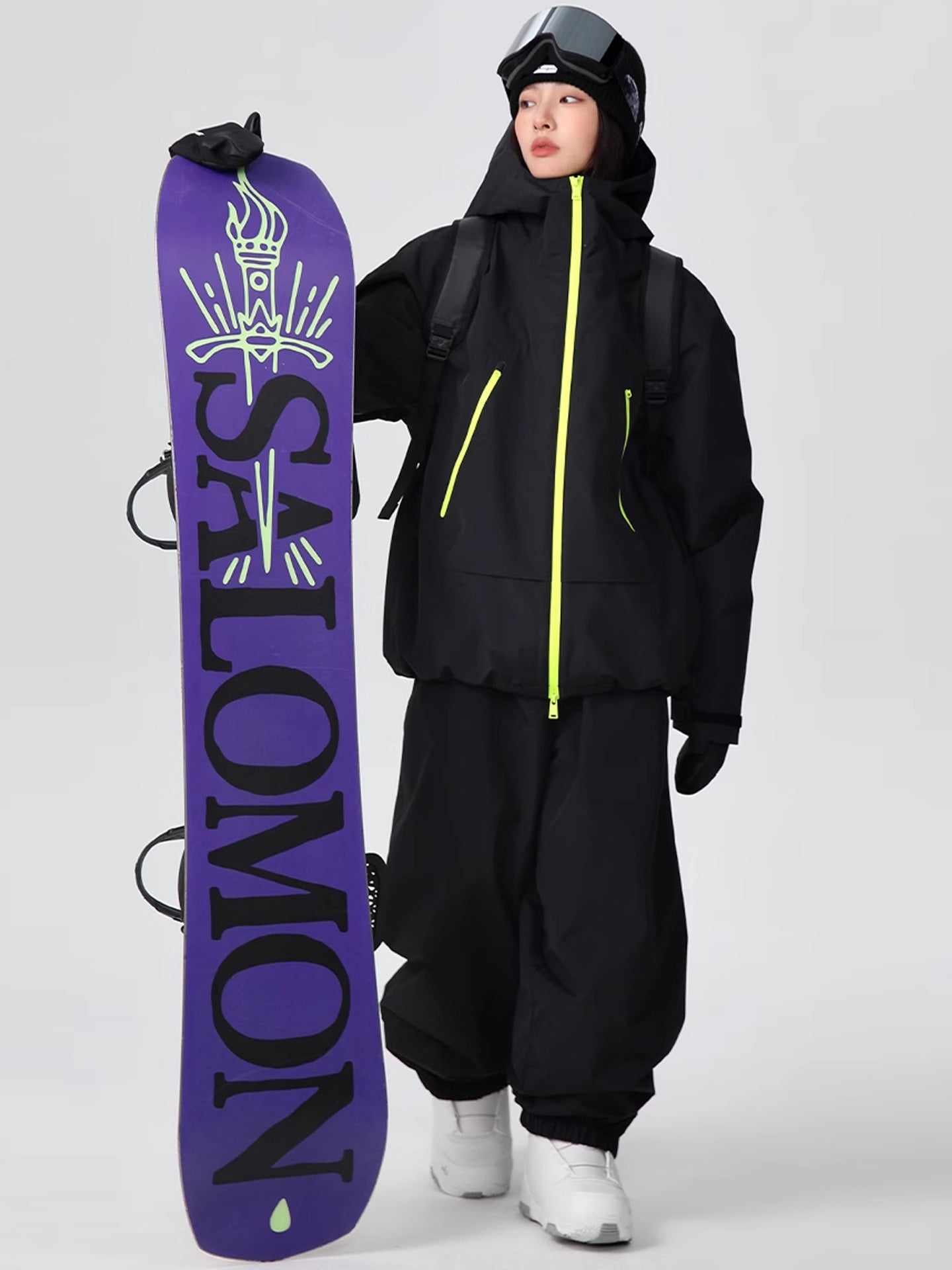Loose Waterproof Ski Jacket