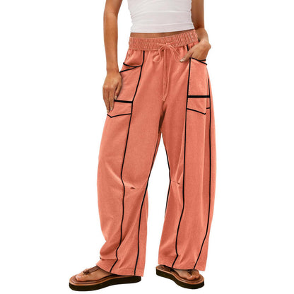 Loose Wide-Leg Casual Pants