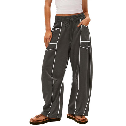 Loose Wide-Leg Casual Pants