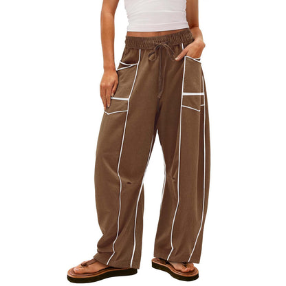 Loose Wide-Leg Casual Pants