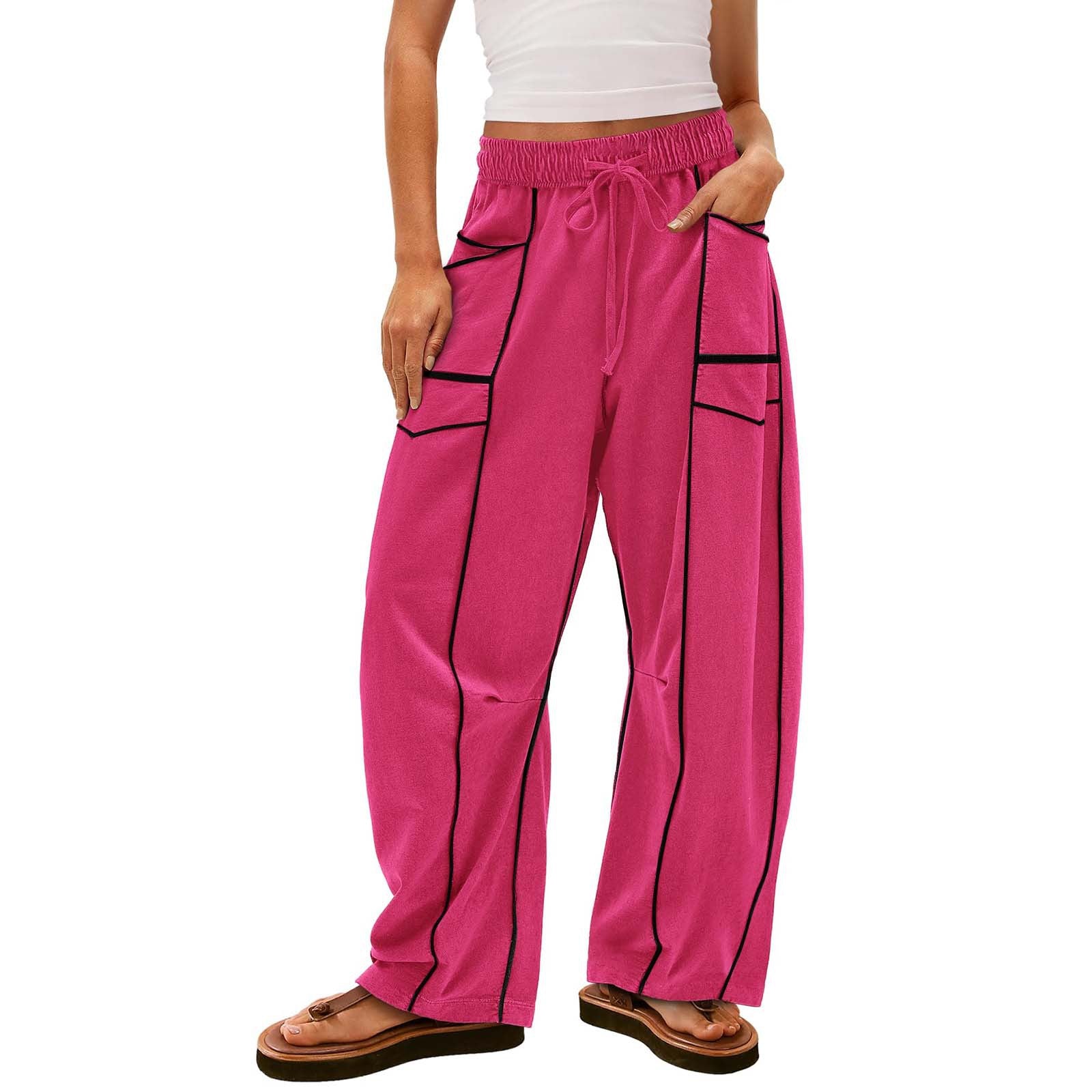 Loose Wide-Leg Casual Pants