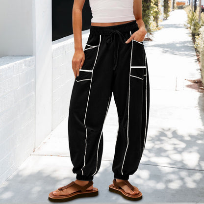 Loose Wide-Leg Casual Pants
