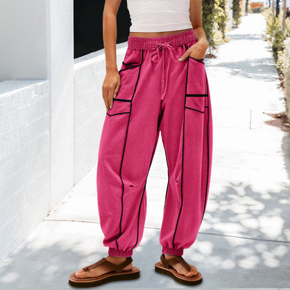 Loose Wide-Leg Casual Pants