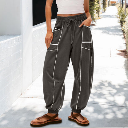 Loose Wide-Leg Casual Pants