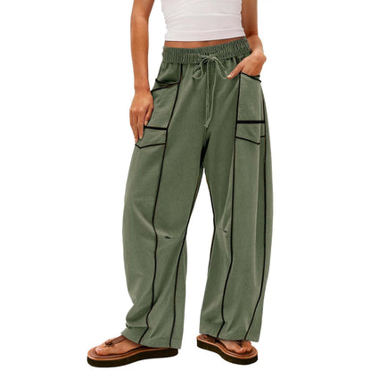 Loose Wide-Leg Casual Pants