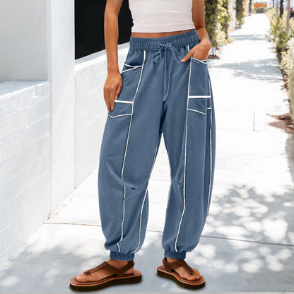 Loose Wide-Leg Casual Pants