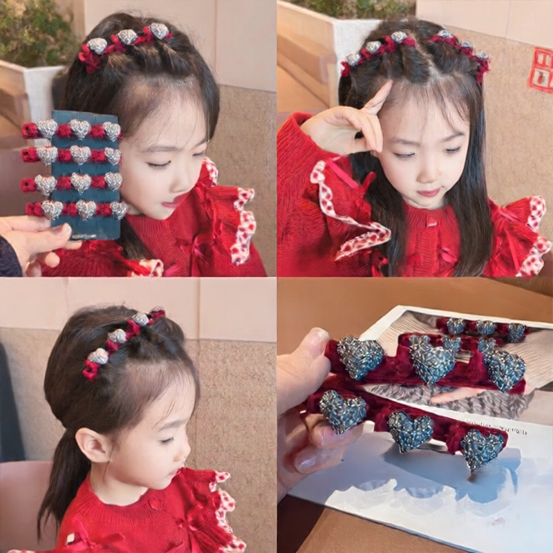 Love braid hair clip
