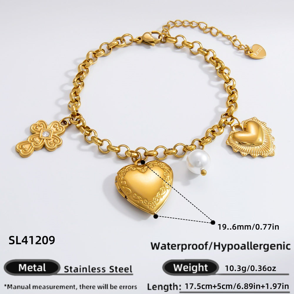 Love charm jewelry for women